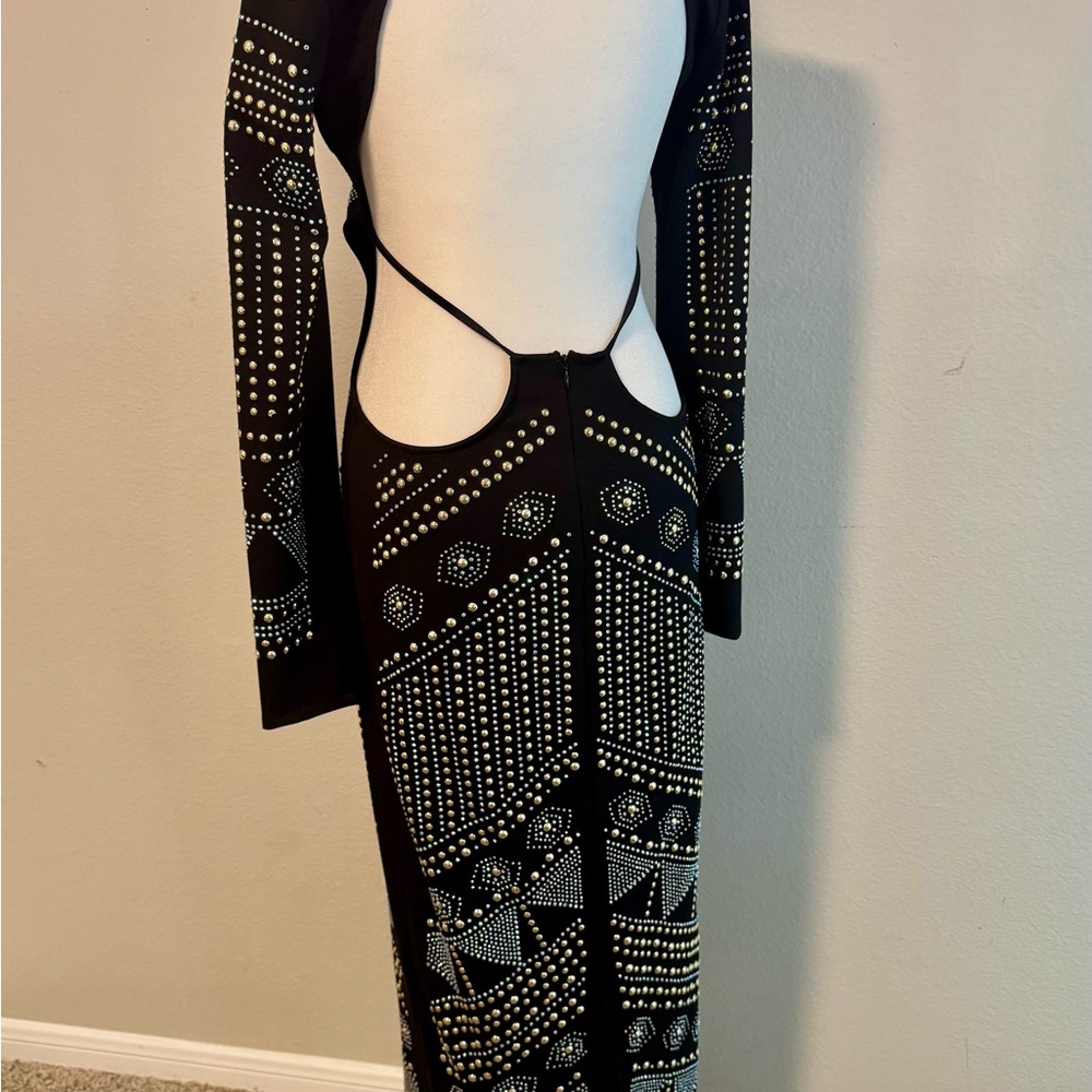 Hot Miami Long Dress Sz M - Picture 6 of 11